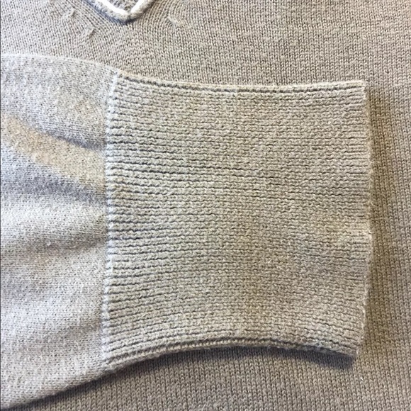 GAP V-Neck Brown Sweater M Long Sleeve Medium Men 100% Cotton - Picture 4 of 11